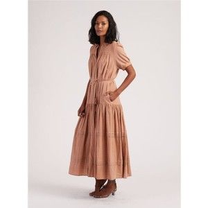 Cleobella Tan Midi Dress